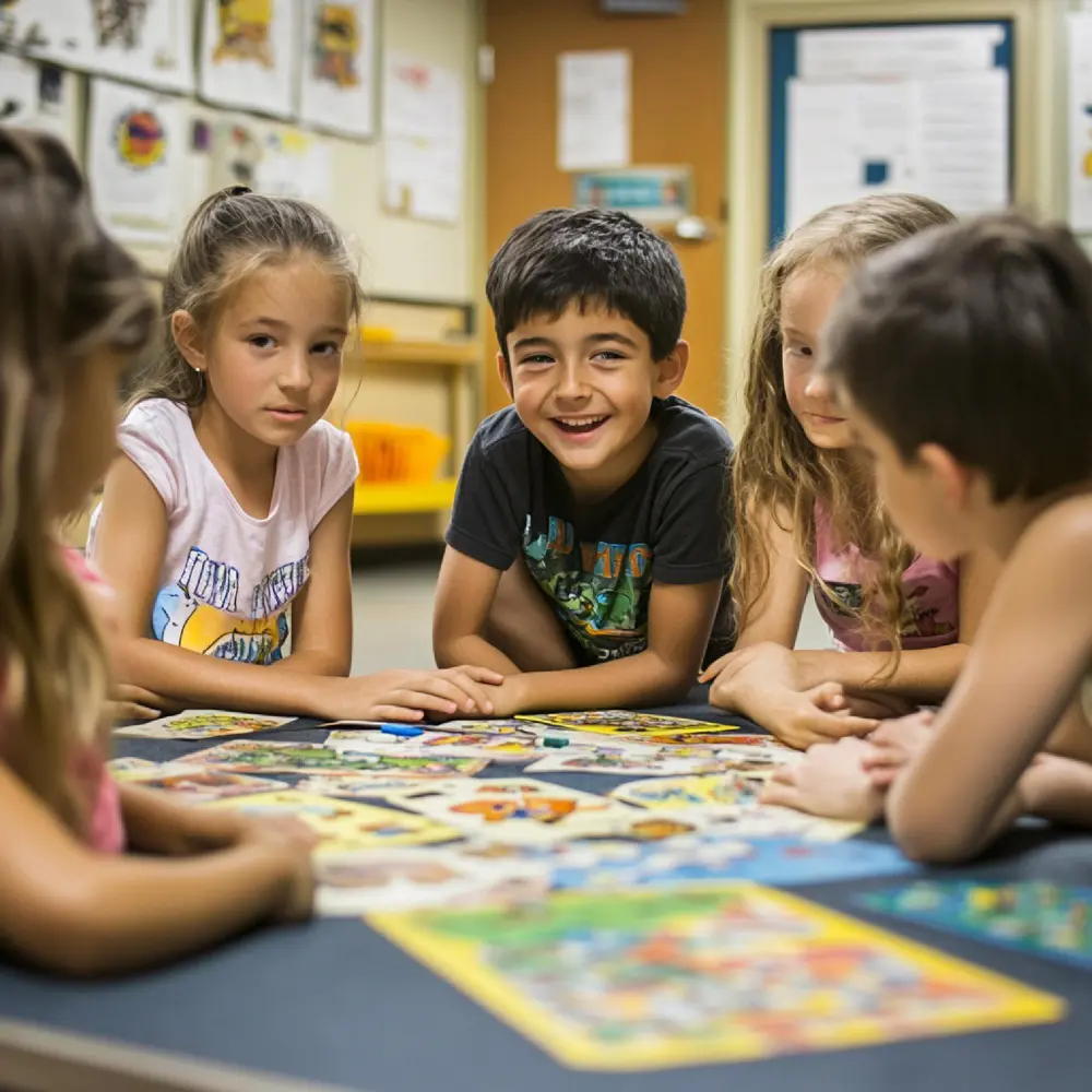 Children learning at Glow & Grow